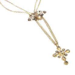 Croix en or et diamants
