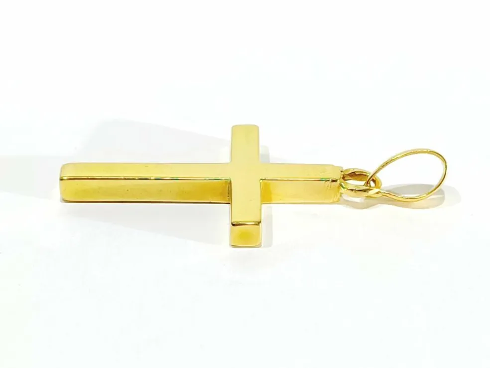 Croix en or jaune