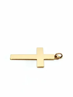Croix en or rose