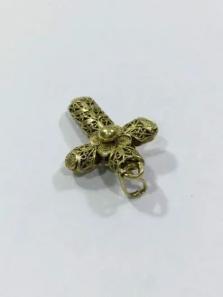 Croix Filigranée Or Jaune