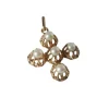 Croix or rose perles XIXe
