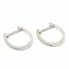 Créoles en Or blanc & Diamants