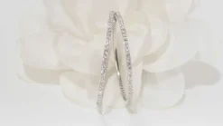 Créoles En Or Blanc Et Diamants