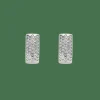 CRÉOLES OR BLANC ET DIAMANTS