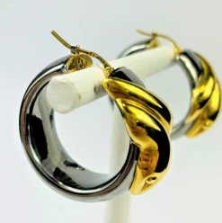 Créoles Serpent Or jaune