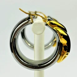 Créoles Serpent Or jaune