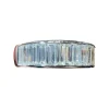 Demi-alliance 13 diamants taille baguette or blanc