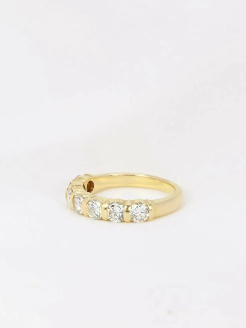 Demi-Alliance américaine diamants 1,4 ct