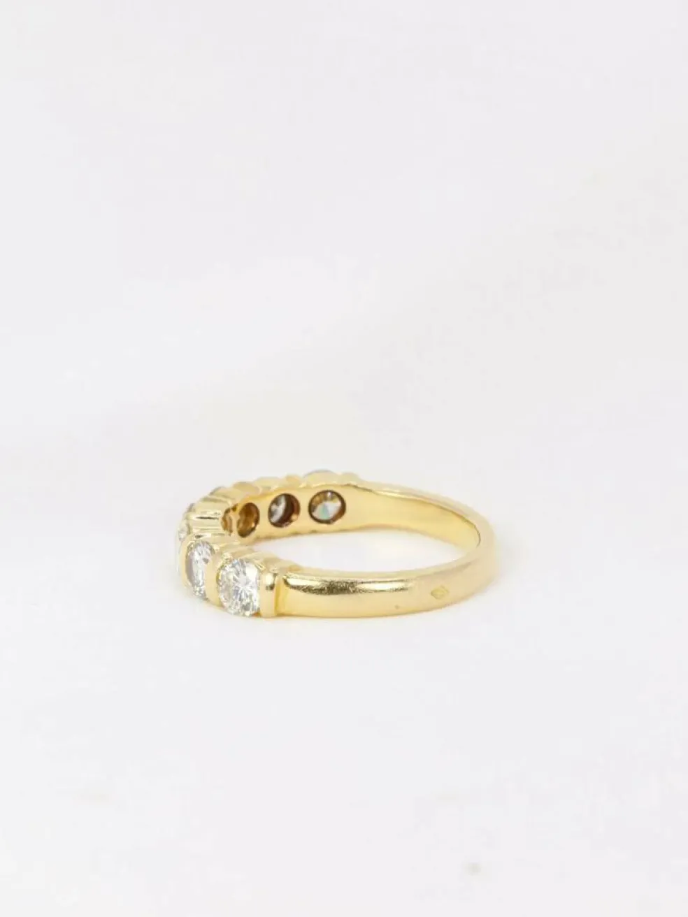 Demi-Alliance américaine diamants 1,4 ct