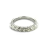 Demi-alliance or et diamants