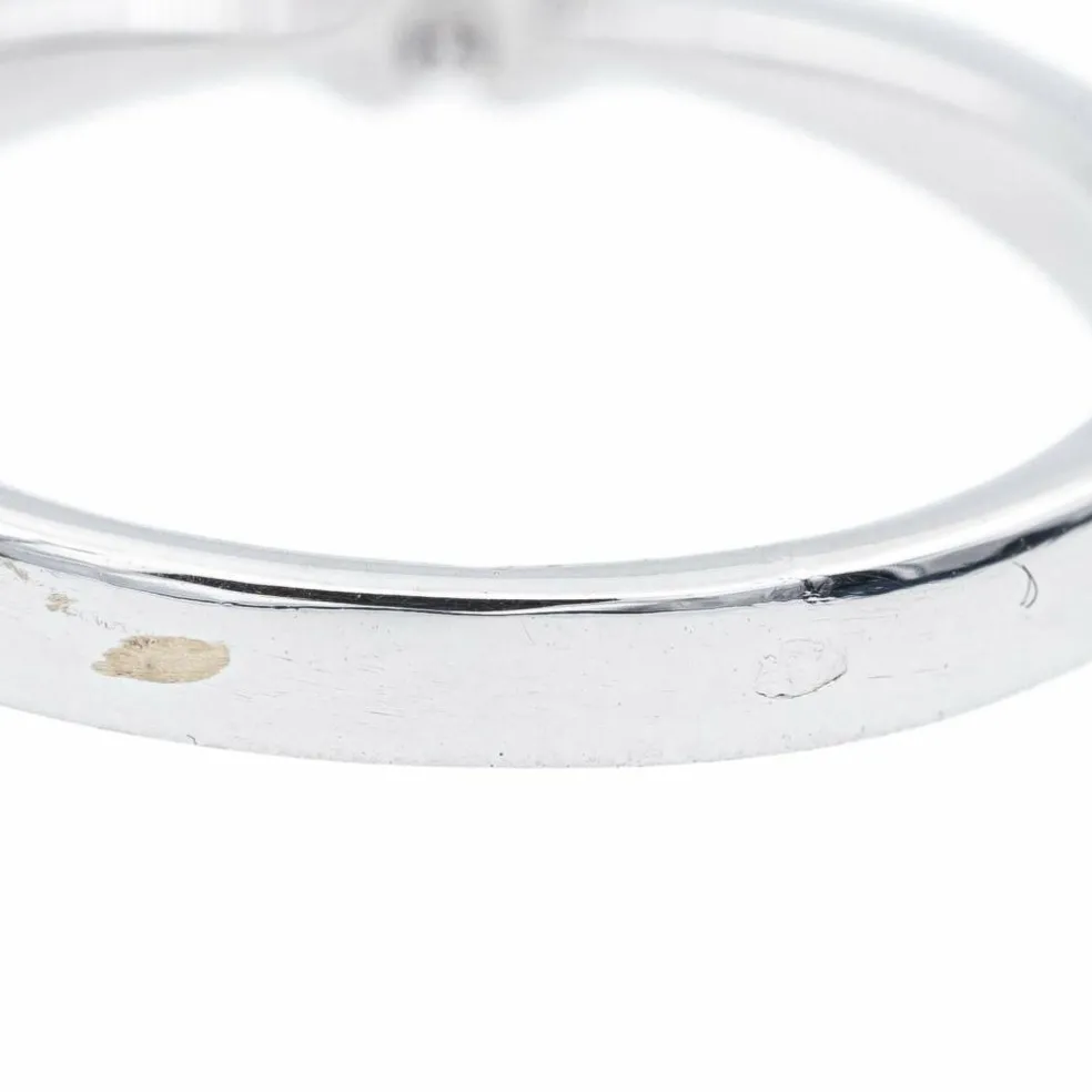 Diamani Bague Solitaire or blanc Diamant