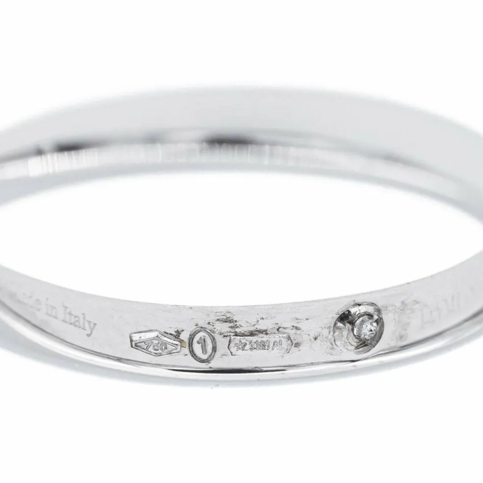 Diamani Bague Solitaire or blanc Diamant