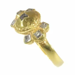 Diamant, bague en or