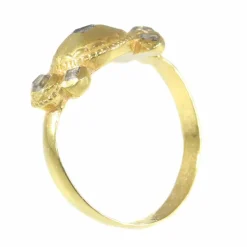 Diamant, bague en or