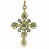 Diamant, croix d'or