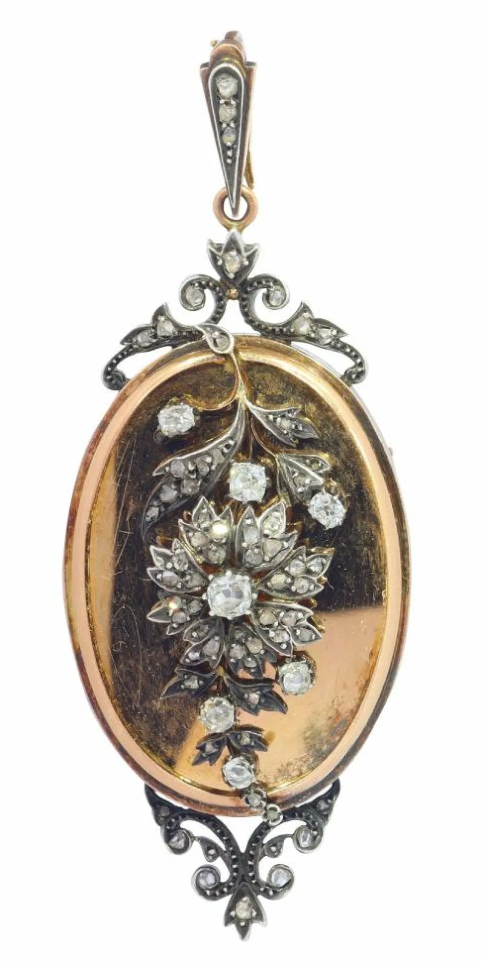 Diamant médaillon/broche/pendentif