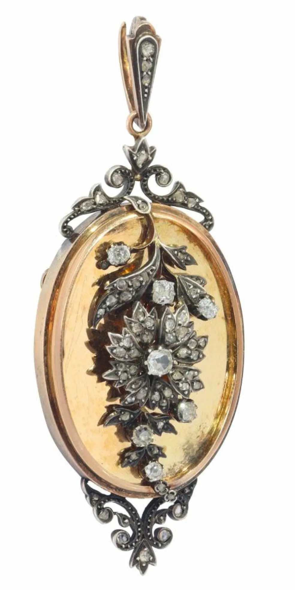 Diamant médaillon/broche/pendentif