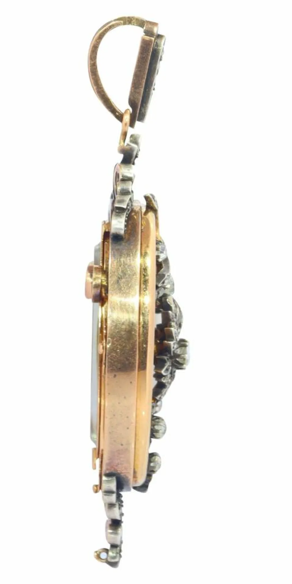 Diamant médaillon/broche/pendentif