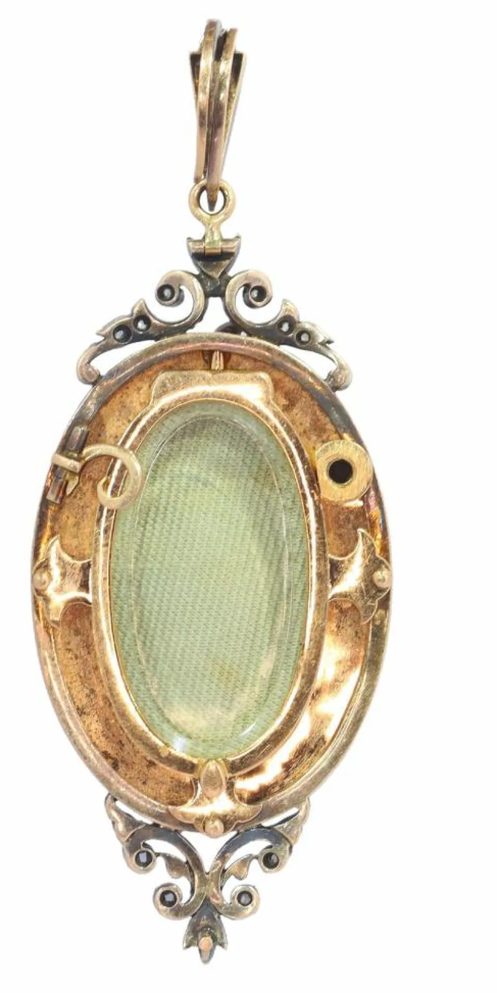 Diamant médaillon/broche/pendentif