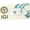 Diamant Scellé avec Certificat