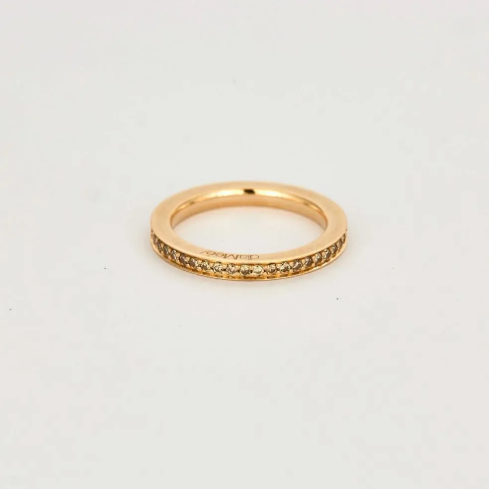 diaMee! PARIS - Alliance en or rose et diamants