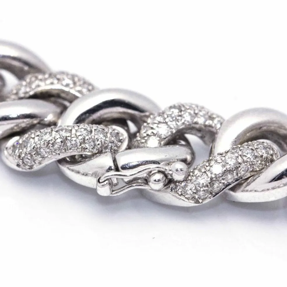 Diamond pavé bracelet SLABONES