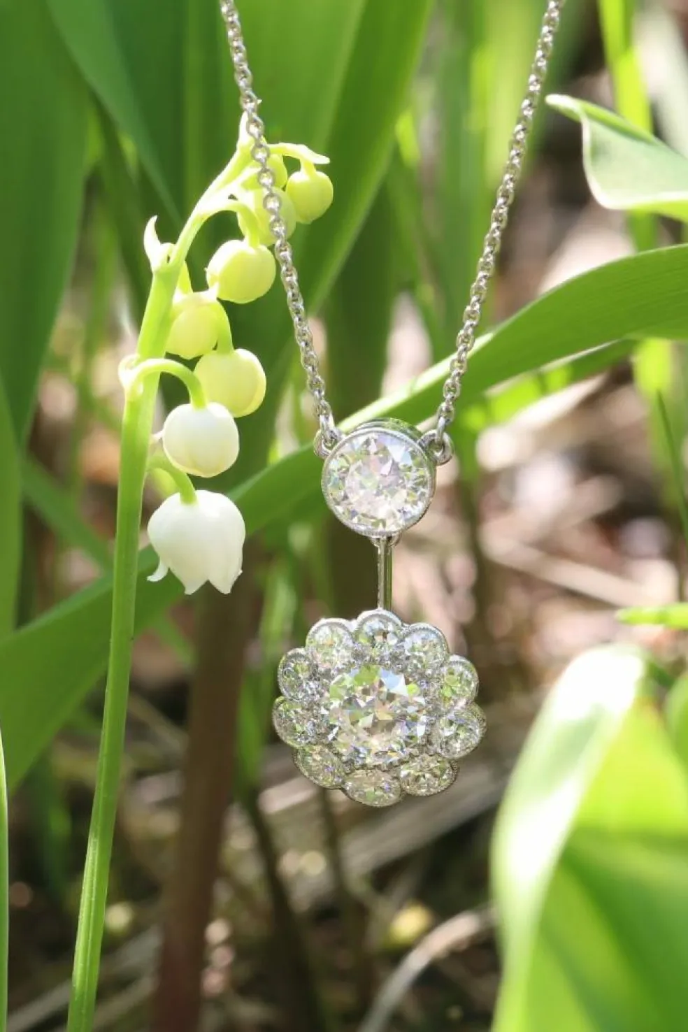 Diamond pendant