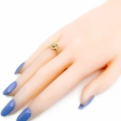 Diamond rose gold 14k Target Ring 15469-5203