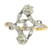 Diamond toi et moi ring