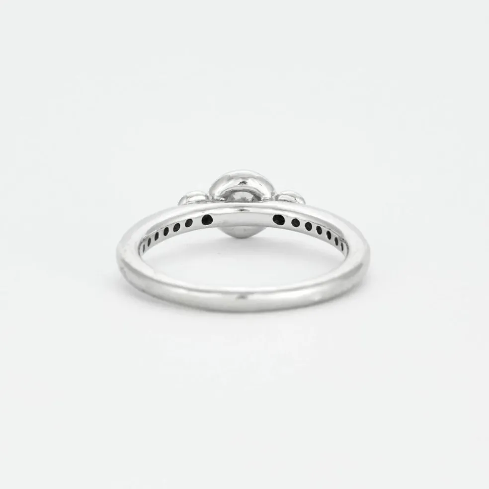 DIDIER GUERIN - Bague or gris et diamants