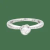 DIDIER GUERIN - Bague solitaire en or et diamant