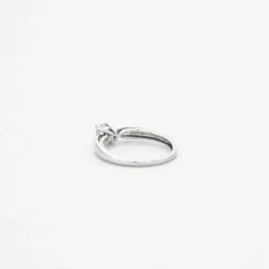 DIDIER GUERIN - bague solitaire or gris