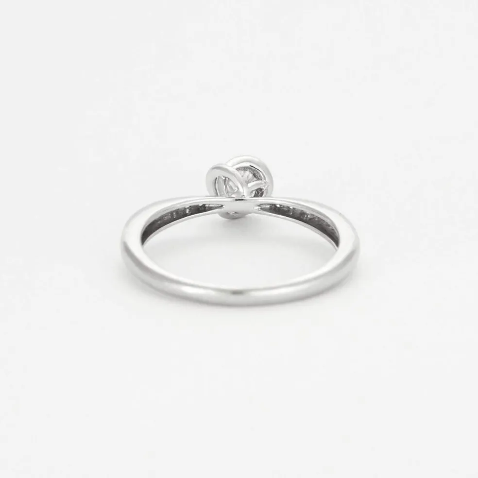 DIDIER GUERIN - Bague solitaire en or et diamant