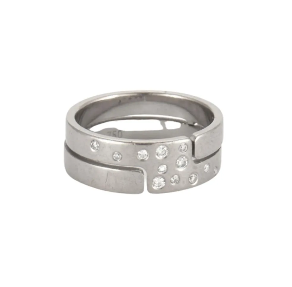 DINH VAN - Bague Seventies Diamants