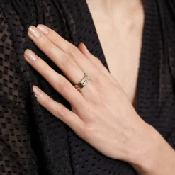DINH VAN - Bague Seventies Diamants