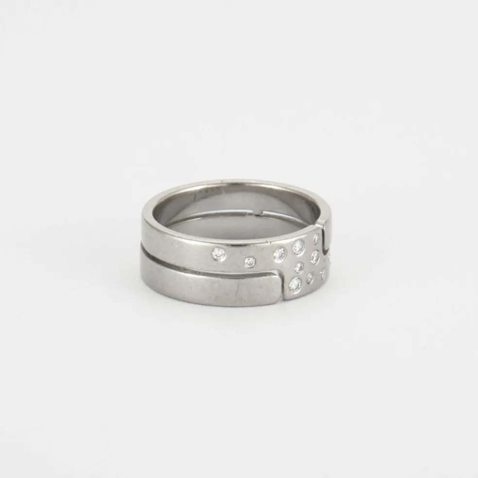 DINH VAN - Bague Seventies Diamants
