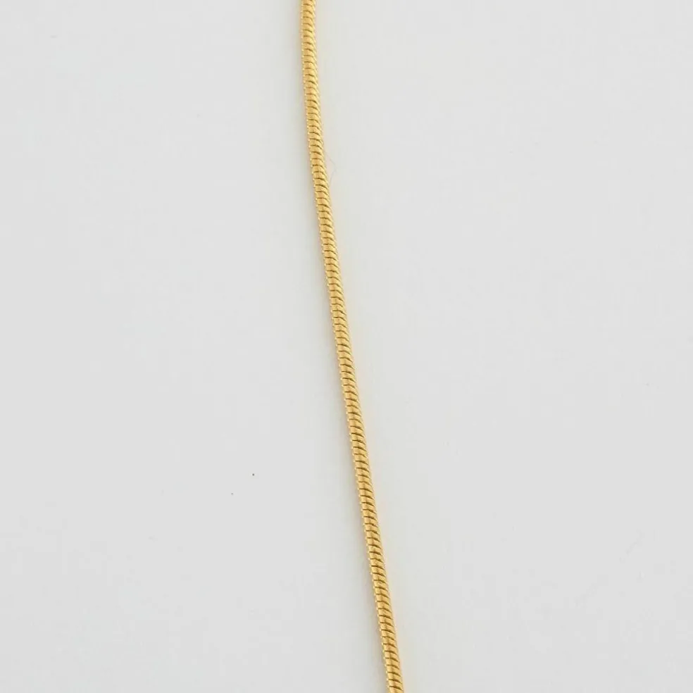 DINH VAN - MENOTTES R12- Collier en or jaune et diamant