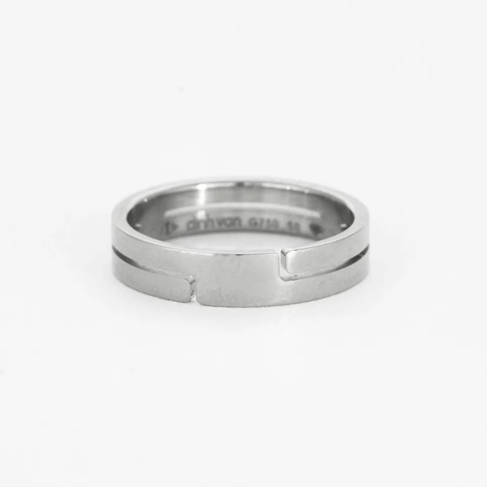 DINH VAN - SEVENTIES Petit modèle - Bague en or gris