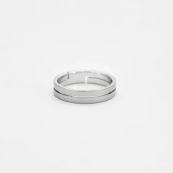 DINH VAN - SEVENTIES Petit modèle - Bague en or gris