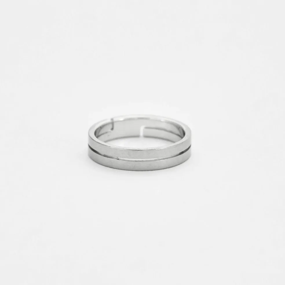 DINH VAN - SEVENTIES Petit modèle - Bague en or gris