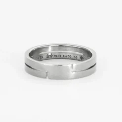 DINH VAN - SEVENTIES Petit modèle - Bague en or gris