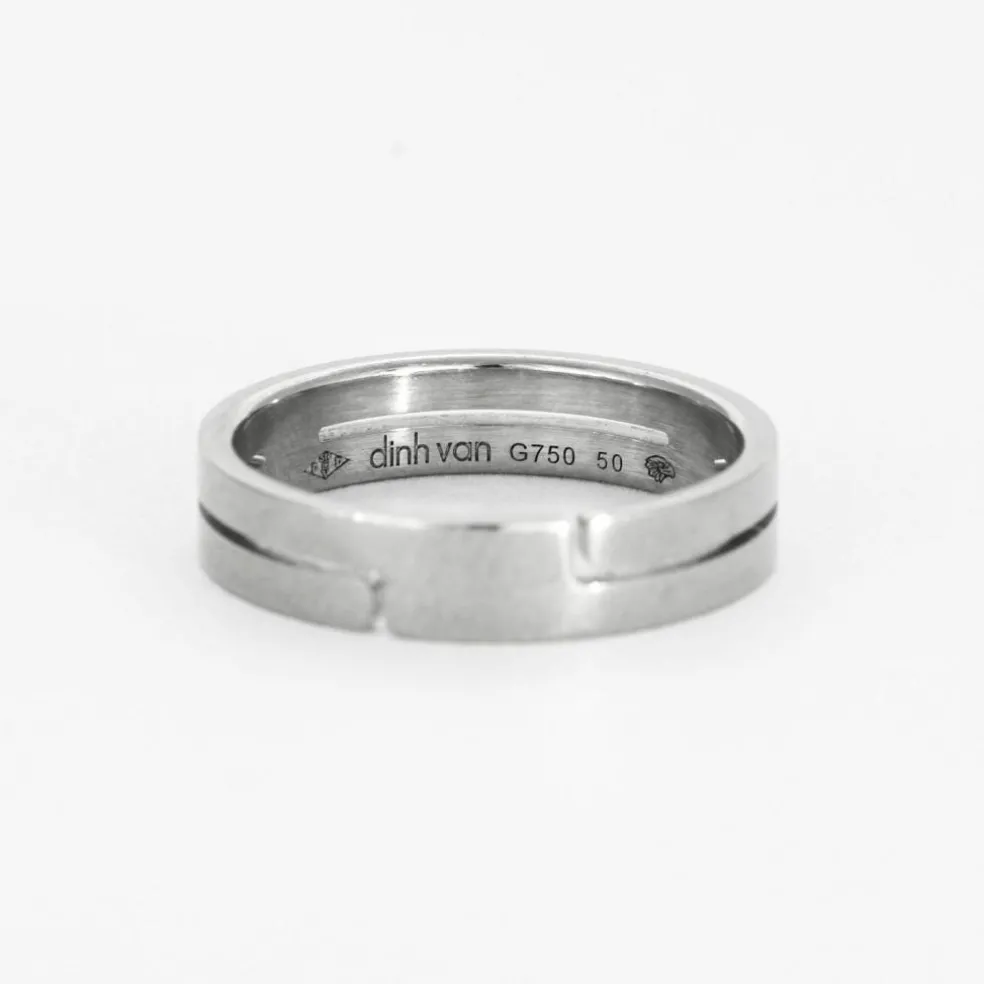 DINH VAN - SEVENTIES Petit modèle - Bague en or gris