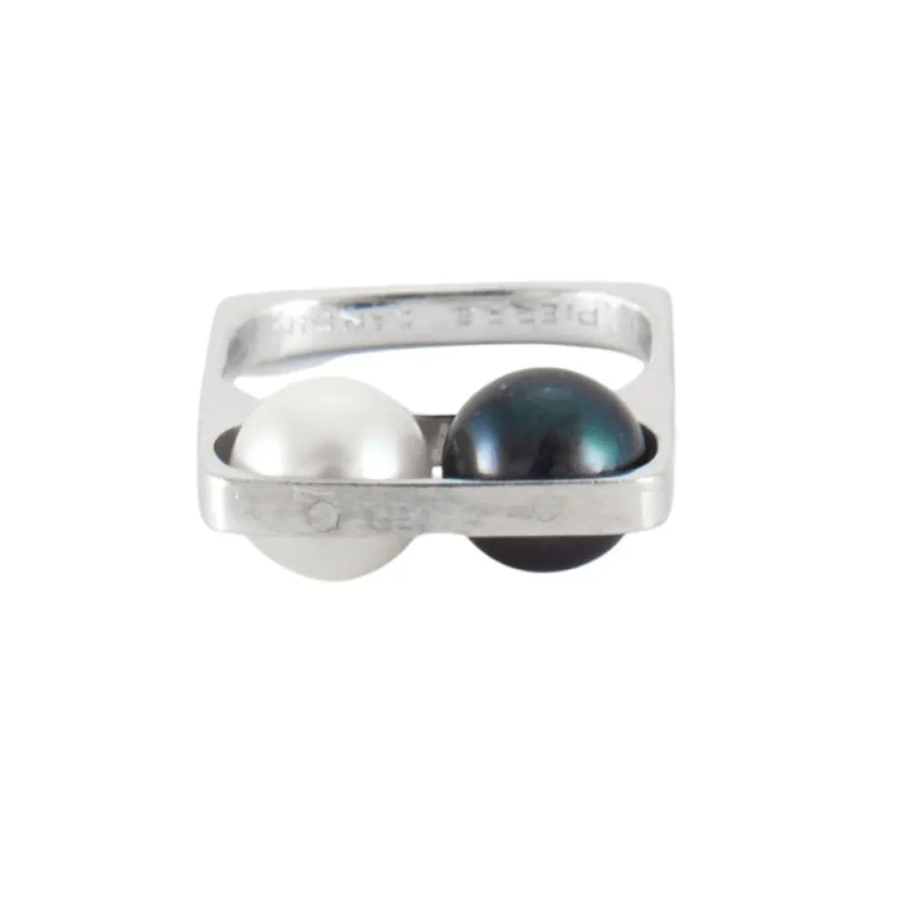 DINH VAN pour PIERRE CARDIN - Bague Perles
