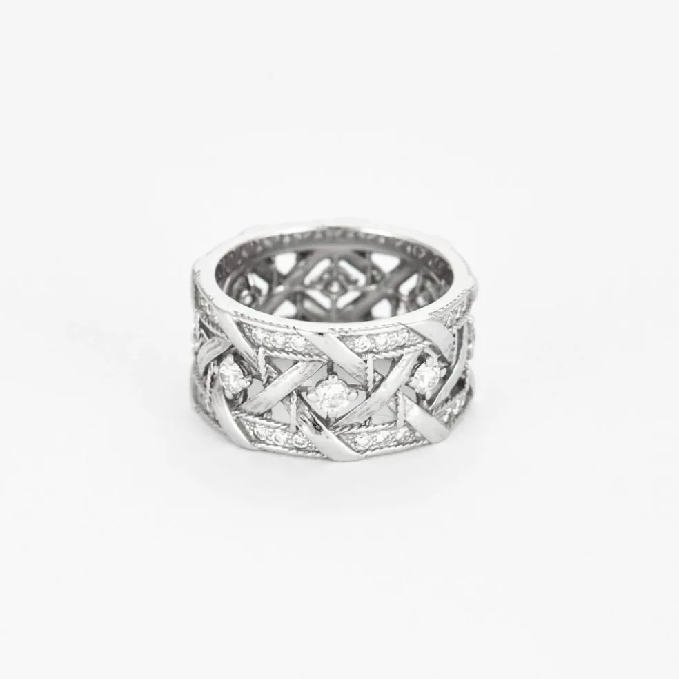 DIOR - My Dior - Bague or blanc et diamants