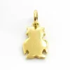 DODO pendentif CHOUETTE or jaune