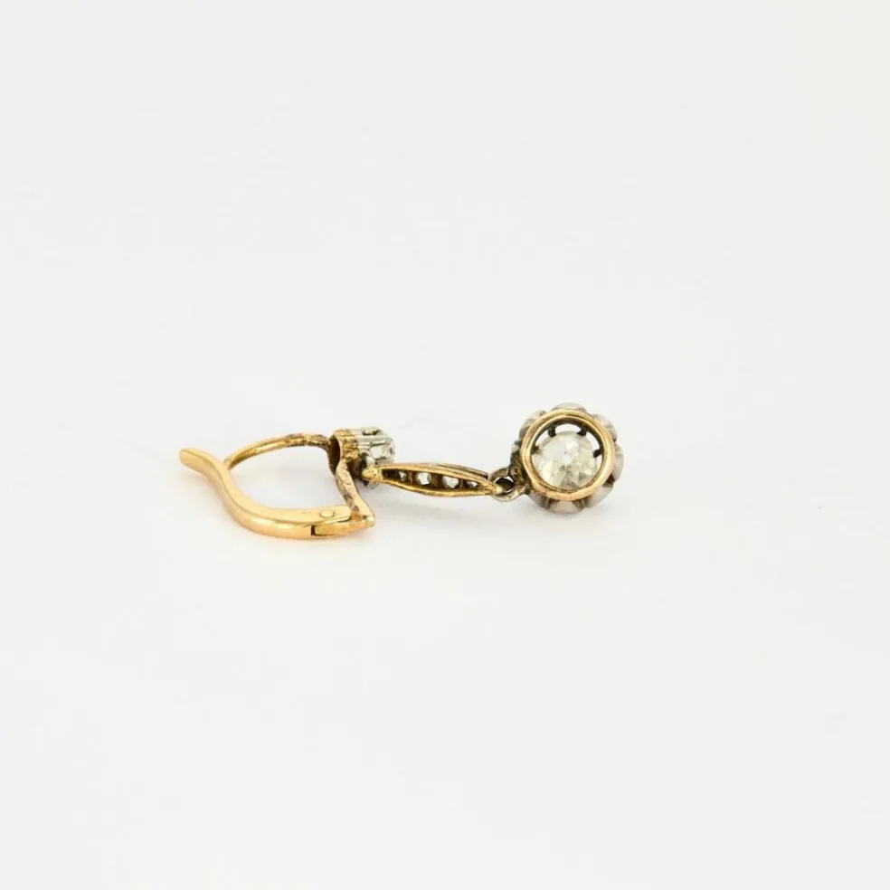 Dormeuses 2 ors diamants