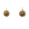 Dormeuses anciennes Diamant et Perles Fines
