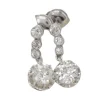 Dormeuses anciennes diamants