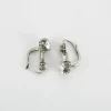 Dormeuses en platine & diamants