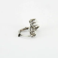 Dormeuses en platine & diamants